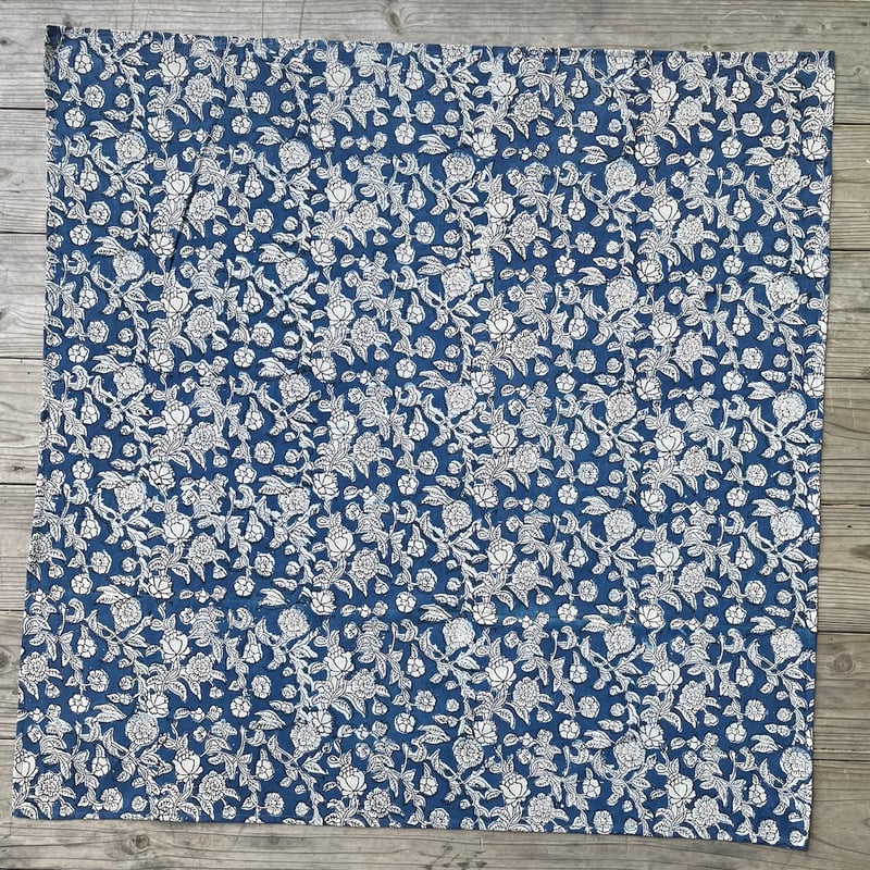 新品★45R★HAND PRINTEDハンドプリント　バンダナ　コットン 楽天市場】45r バンダナの通販