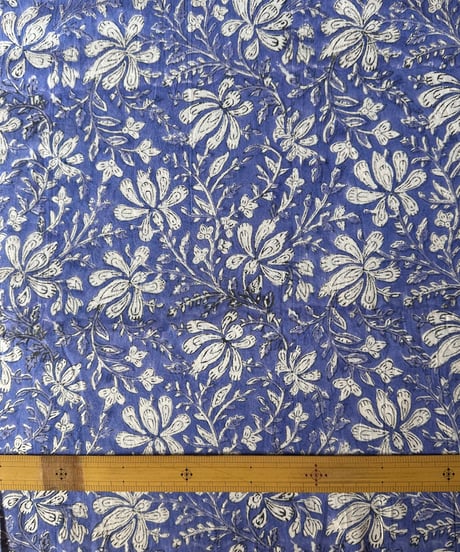 厚さが選べる　Special サンガネールハンドブロックプリントーClematis armandiiー・