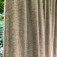 厚さが選べる　バグルー伝統染　ハンドブロックプリント生地 ー Dots