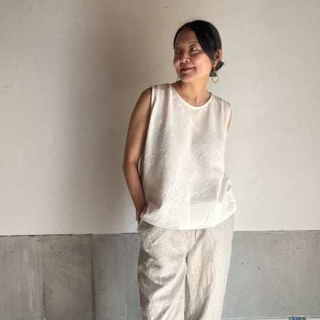ルクツル　カディのインナーシャツーナチュラルー