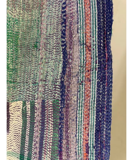 Kantha　オールドカンタ　マルチキルト 76