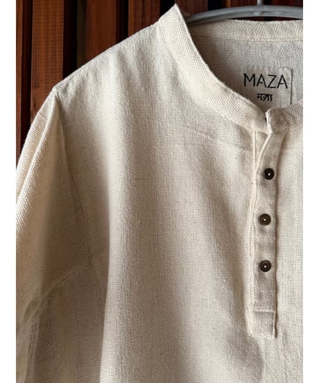 MAZA ロングクルタ　カディ厚手