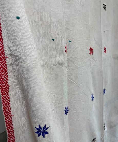 Kantha　オールドカンタ　マルチキルト　Drawing type　61
