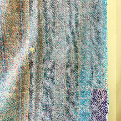 Kantha　オールドカンタ　マルチキルト　65