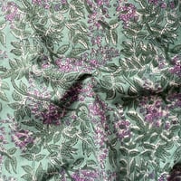 厚さが選べる Original サンガネールハンドブロックプリントーWisteriaー　５０cm単位