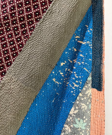 Kantha　オールドカンタ　マルチキルト　22