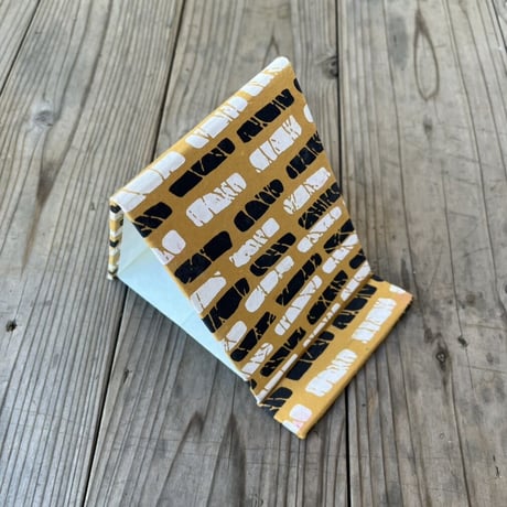 リサイクルコットンペーパーのスマートフォンスタンド    H