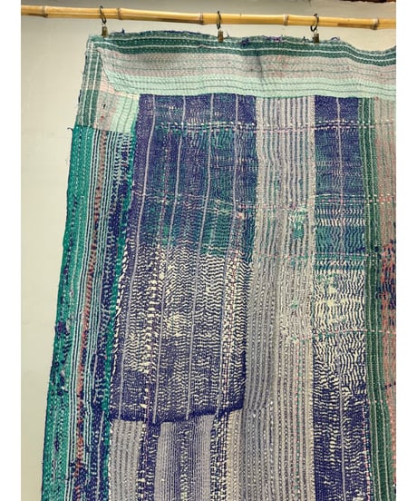 Kantha　オールドカンタ　マルチキルト 76