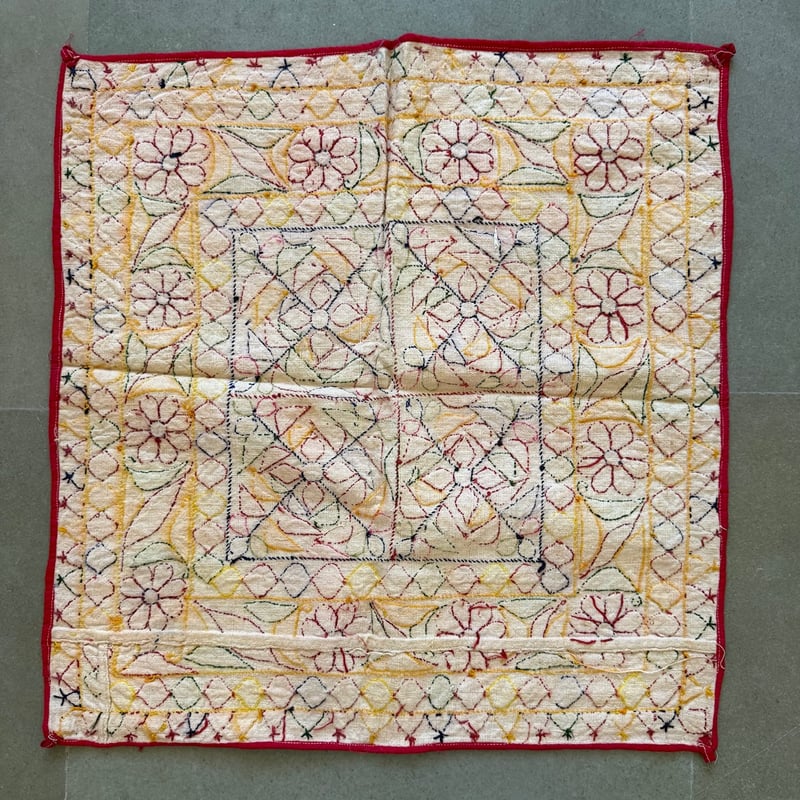 ヴィンテージ グジャラートの壁飾り 古布市 K | ONABAKE97