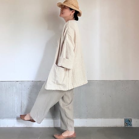 ルクツルのシンプルパンツーリネン