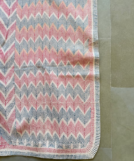 Kantha　オールドカンタ　マルチキルト Geometric  43