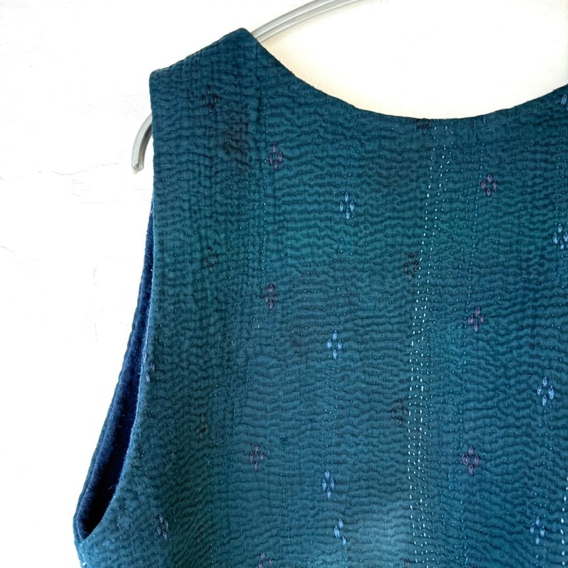 ルクツル ヴィンテージカンタベスト- Dori-/インディゴ A | ONABAKE97