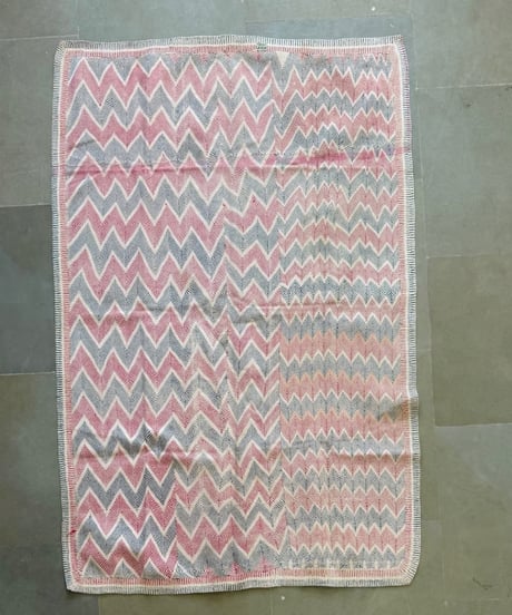 Kantha　オールドカンタ　マルチキルト Geometric  43