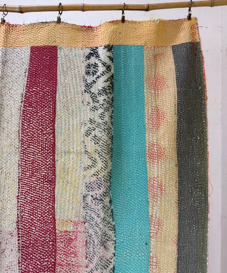 Kantha　オールドカンタ　マルチキルト　55
