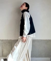 ルクツルのあたたかワイドパンツ ー（スラブ&起毛コットン)・ ２種