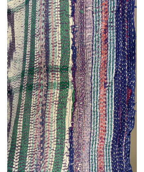 Kantha　オールドカンタ　マルチキルト 76