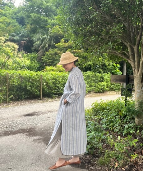 MAZA ロングクルタ　カディ厚手