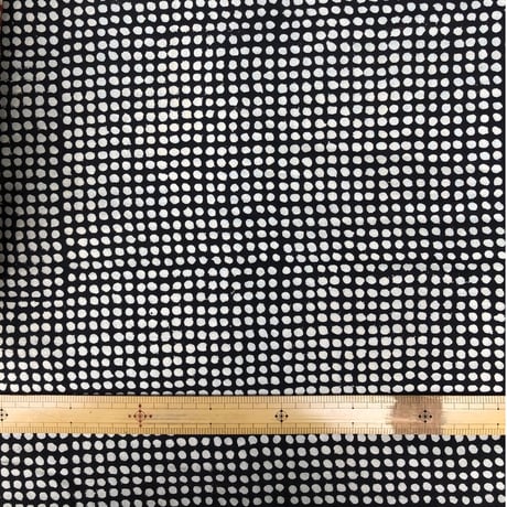 厚さが選べる　バグルー伝統染　ハンドブロックプリント生地 ー Dots
