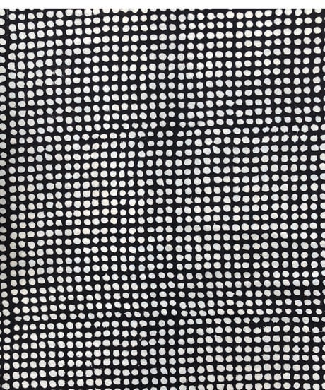 厚さが選べる　バグルー伝統染　ハンドブロックプリント生地 ー Dots