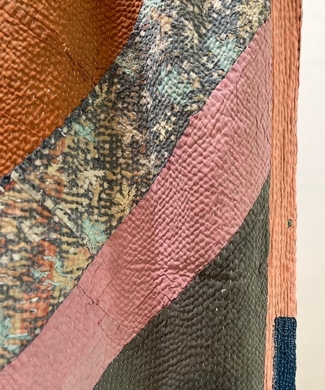 Kantha　オールドカンタ　マルチキルト　22