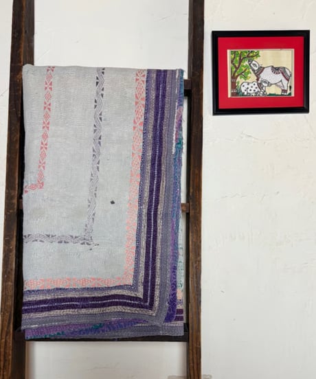 Kantha　オールドカンタ　マルチキルト　53