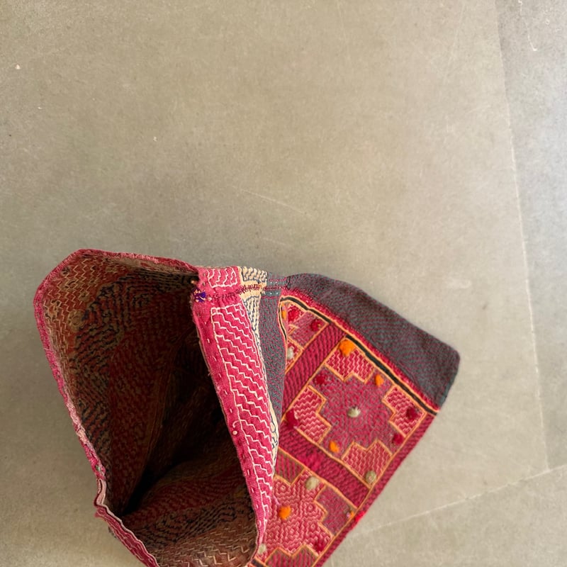 ヴィンテージ バンジャーラの小物 古布市 V | ONABAKE97