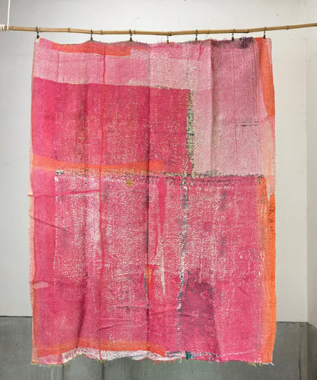 Kantha　オールドカンタ　マルチキルト　55
