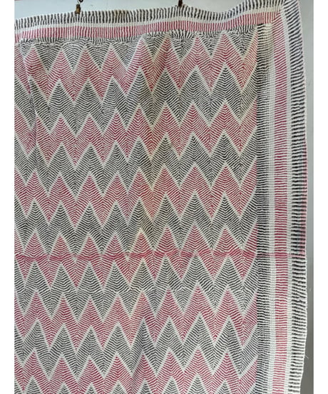 Kantha　オールドカンタ　マルチキルト Geometric  93