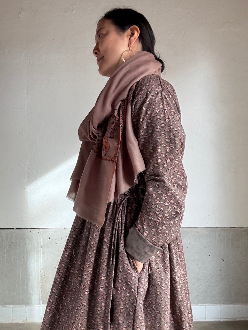 カディウール 手刺繍大判ストール | ONABAKE97