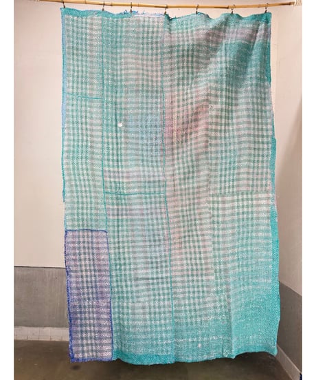 Kantha　オールドカンタ　マルチキルト　65