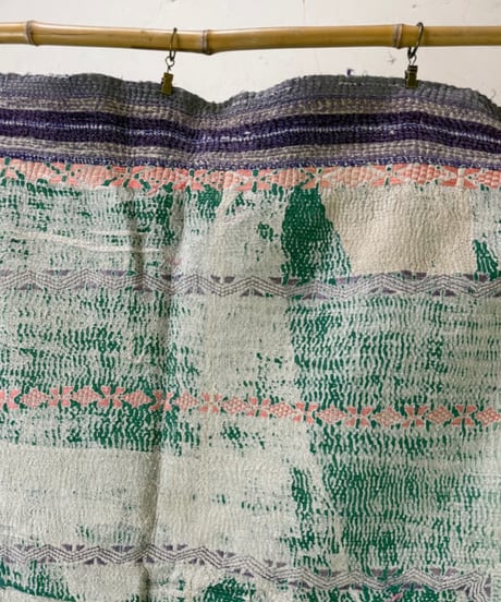 Kantha　オールドカンタ　マルチキルト　53