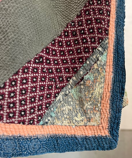 Kantha　オールドカンタ　マルチキルト　22