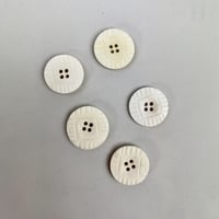 インド天然素材ボタンー水牛ー25mm  5個