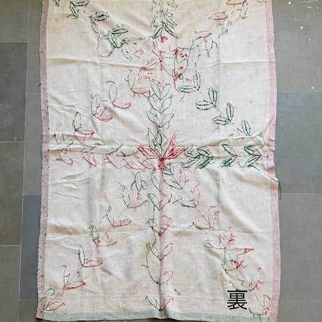 Kantha　オールドカンタ　マルチキルト　Drawing type    38