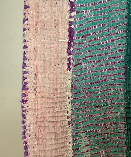 Kantha　オールドカンタ　マルチキルト  74