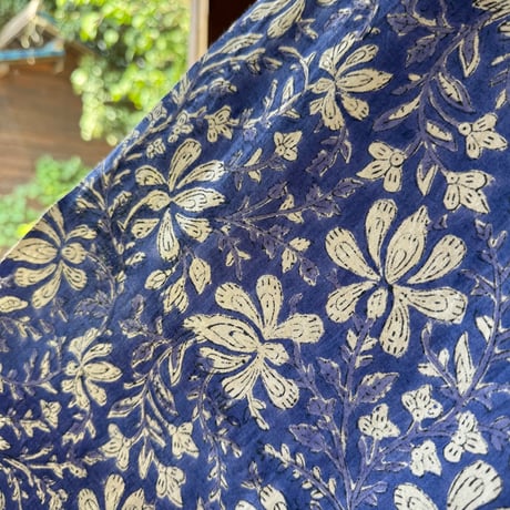 厚さが選べる　Special サンガネールハンドブロックプリントーClematis armandiiー・