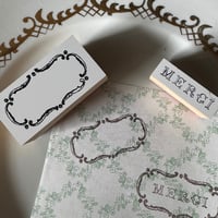 Mon petit STAMP スタンプ MS-032 frame ancient 01