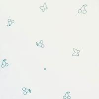 【ゆうパック】 10枚 ★ wrapping paper A3  petit cerise&papillon