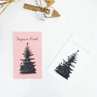 N-03 messagecard ★ tree  Joyeux Noël  計24枚