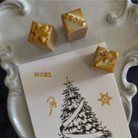 petit tampon  ミニスタンプ   Noëlセット 3個