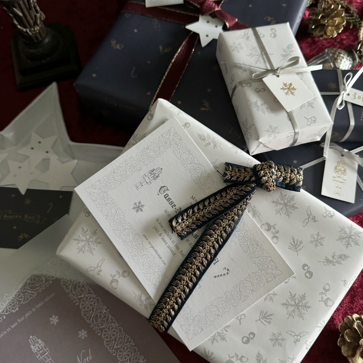 【ゆう様】Xmas9　ラッピングペーパー(980) ゆう様】Xmas9 ラッピングペーパー(980)