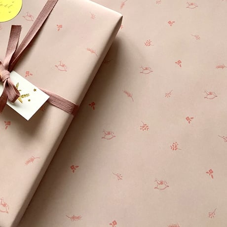【クリックポスト】10枚★ wrapping paper A3  mon petit grenier