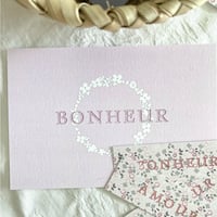 ポストカード ♡ Couronne BONHEUR