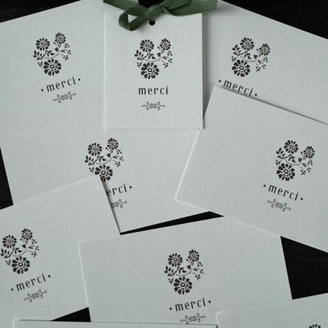 M-166 messagecard ★  fleur automnale 25枚/50枚/100枚