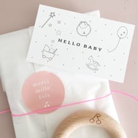 M-60  messagecard ★ HELLO BABY  30枚