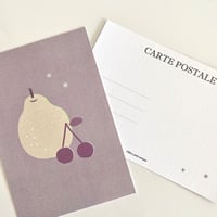 ポストカード ♡ poire&cerise