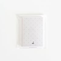 台紙 ★ Carte cerise à pois 30枚/縦型/横型 トレーシングペーパー