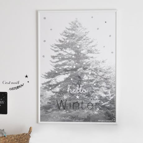 poster B2 ★ hello winter