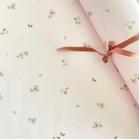 【クリックポスト】 10枚 ★ ラッピングペーパー A3 petit fleur
