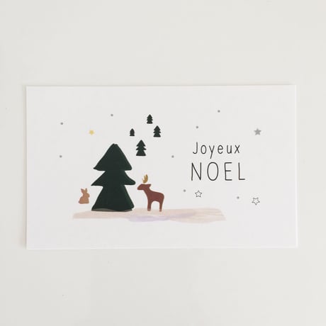N-24 messagecard ★ Joyeux Noël 20枚